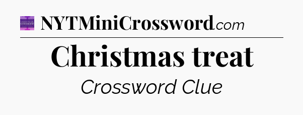 Christmas treat - Thomas Joseph Crossword