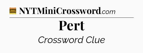 Pert - Eugene Sheffer Crossword