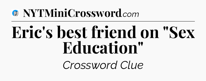 Eric's best friend on 