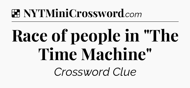 Solution: Race of people in 