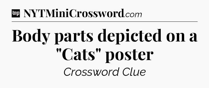 Body parts depicted on a 