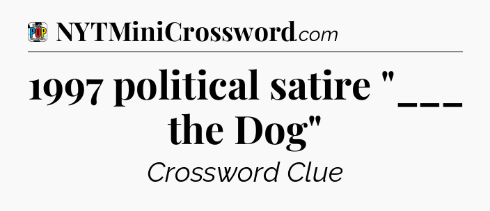 1997 political satire 