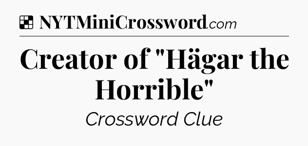 Solution: Creator of 