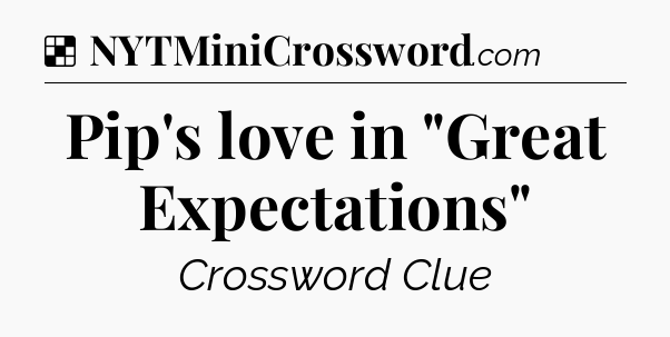 Solution: Pip's love in 