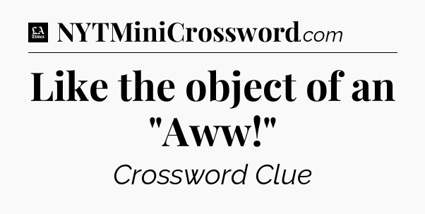 Like the object of an 