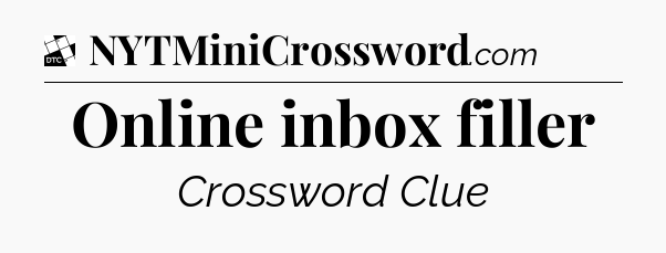 Online inbox filler - Daily Themed Classic Crossword
