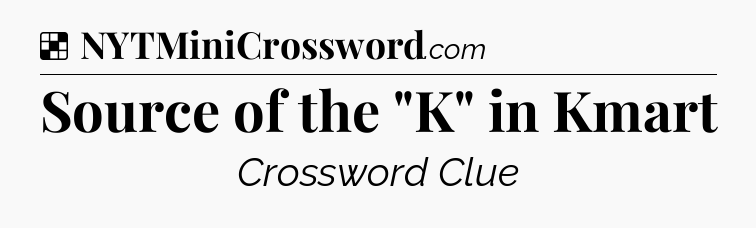 Solution: Source of the 