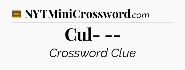 Cul- -- - Eugene Sheffer Crossword