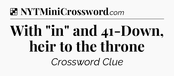 Solution: With 