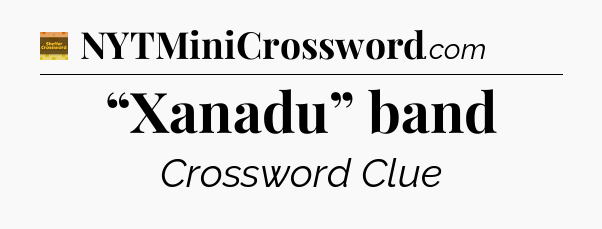 “Xanadu” band - Eugene Sheffer Crossword