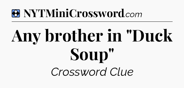 Solution: Any brother in 