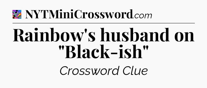 Rainbow's husband on 