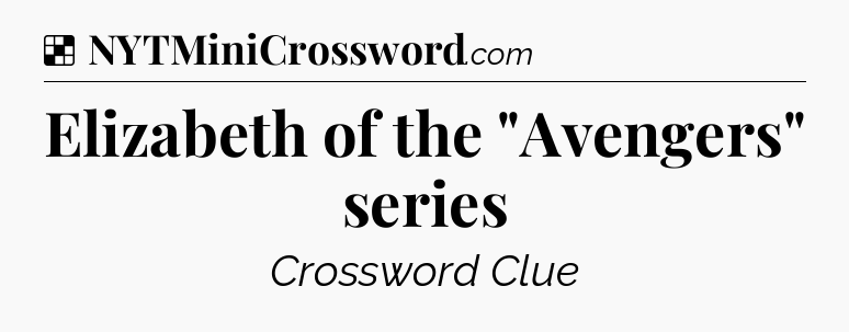 Solution: Elizabeth of the 