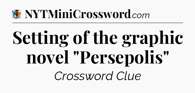 Setting of the graphic novel 