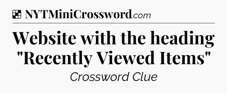 Solution: Website with the heading 