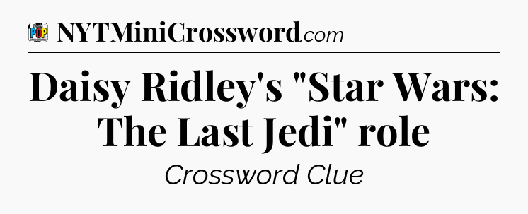 Daisy Ridley's 
