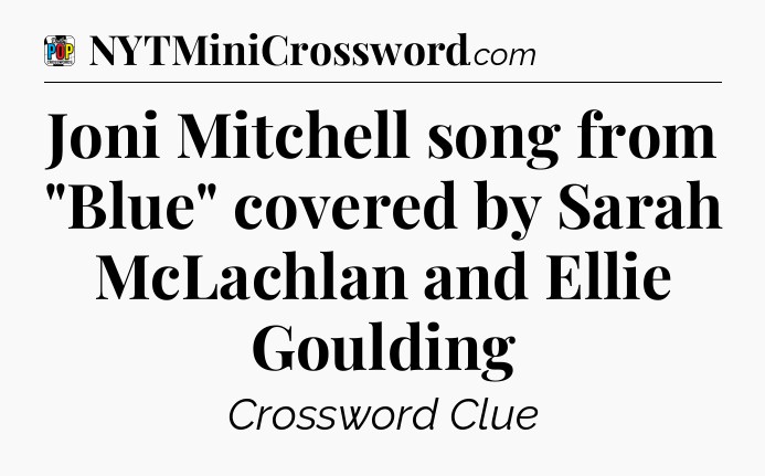 Joni Mitchell song from 