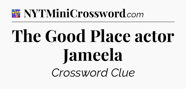 The Good Place actor Jameela Codycross