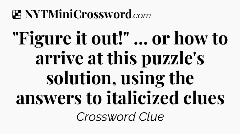 Solution: 