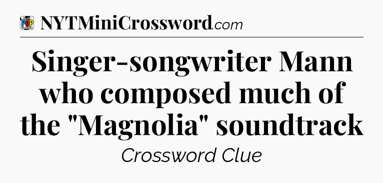 Singer-songwriter Mann who composed much of the 