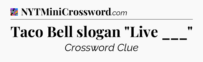 Taco Bell slogan 