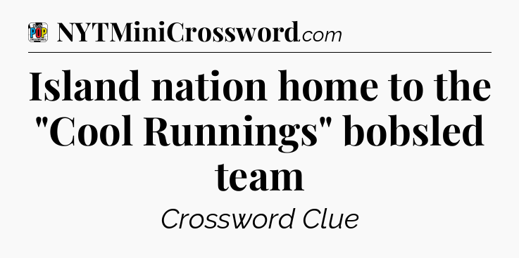 Island nation home to the 