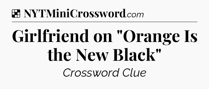 Solution: Girlfriend on 