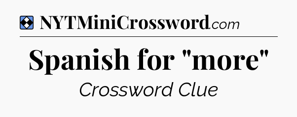 Solution: Spanish for 