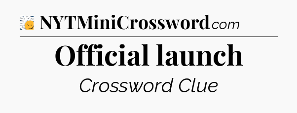 Official launch - 7 Little Words