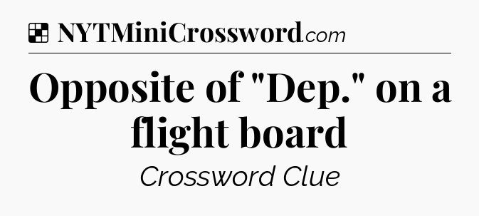 Solution: Opposite of 