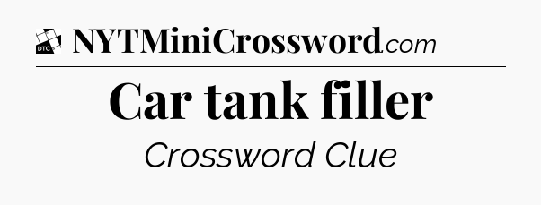 Car tank filler - Daily Themed Classic Crossword