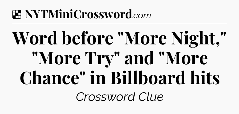 Solution: Word before 