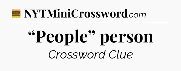 “People” person - Eugene Sheffer Crossword