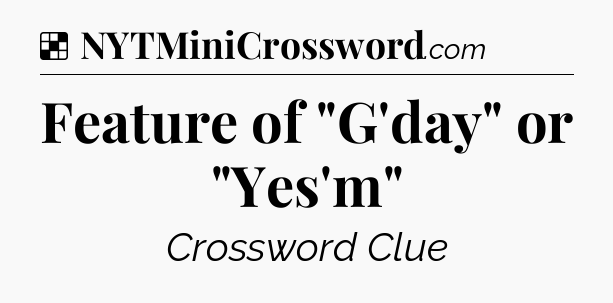 Solution: Feature of 