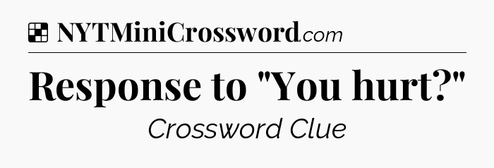 Solution: Response to 