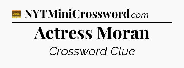 Actress Moran - Eugene Sheffer Crossword