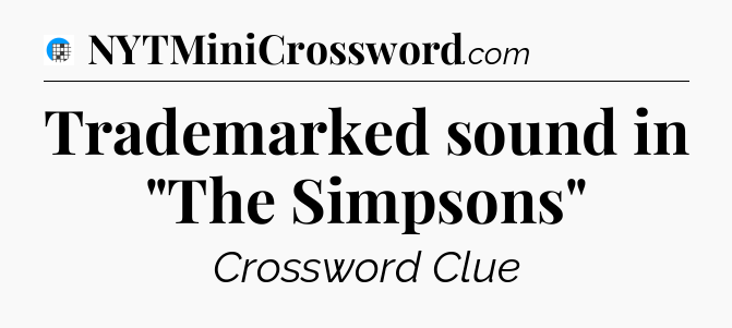 Trademarked sound in 