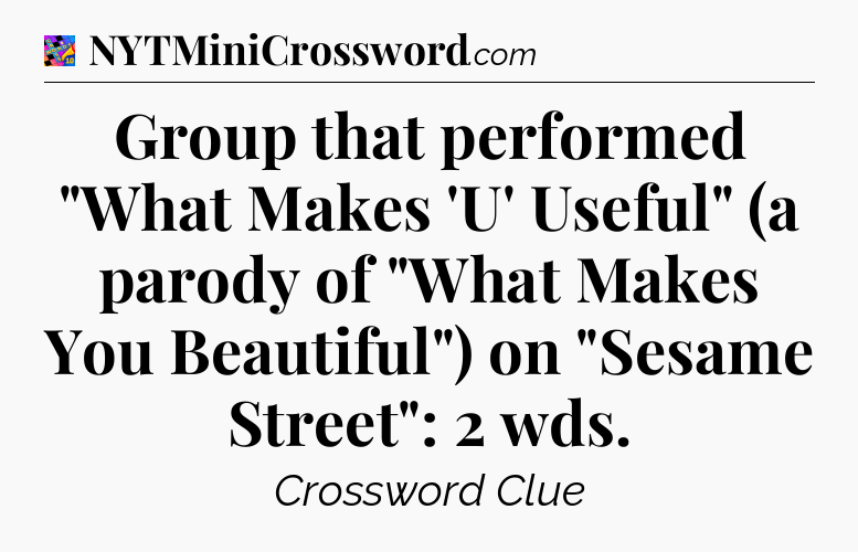 Group that performed 