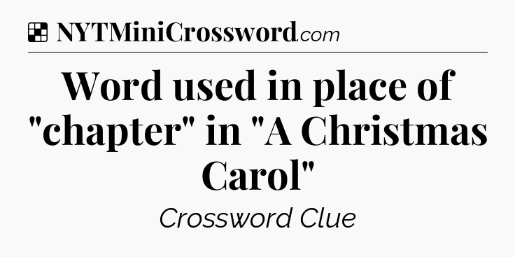 Solution: Word used in place of 