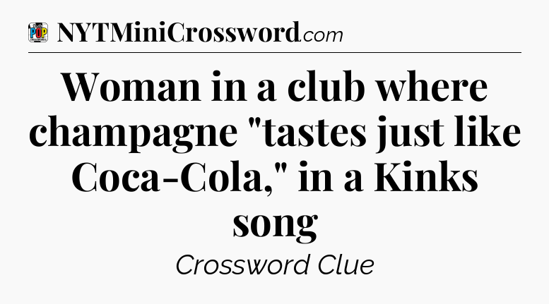 Woman in a club where champagne 