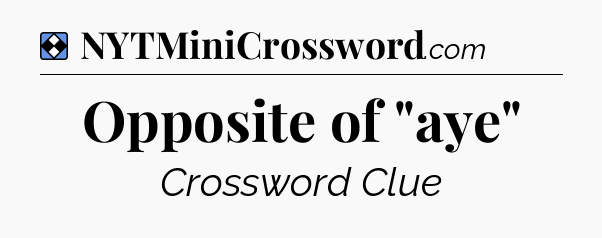 Solution: Opposite of 