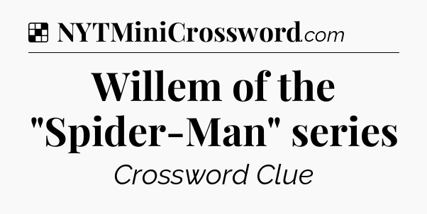 Solution: Willem of the 