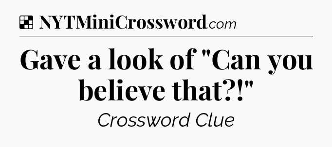 Solution: Gave a look of 