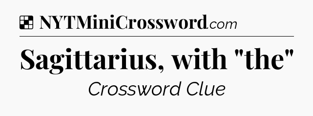 Solution: Sagittarius, with 