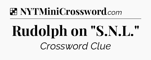 Solution: Rudolph on 