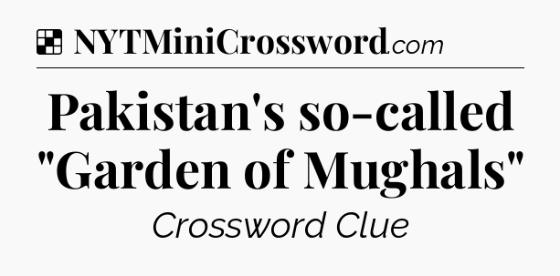 Solution: Pakistan's so-called 