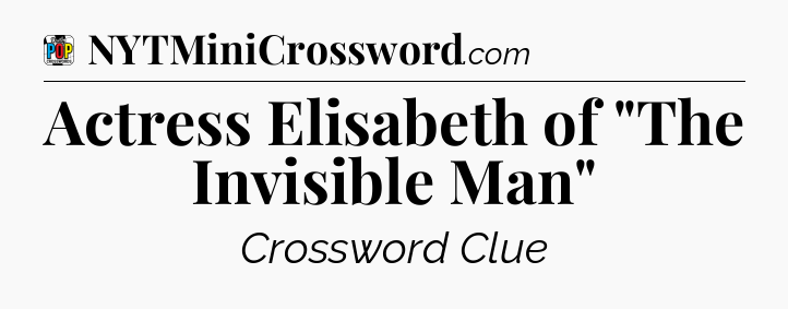 Actress Elisabeth of 