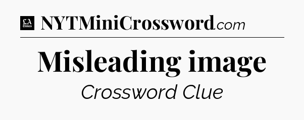 Misleading image - LA Times Crossword