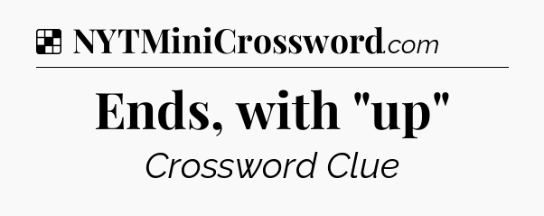 Solution: Ends, with 