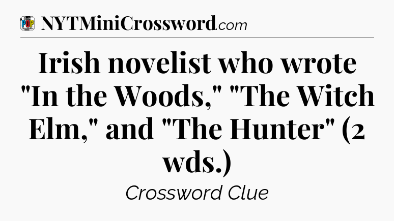 Irish novelist who wrote 